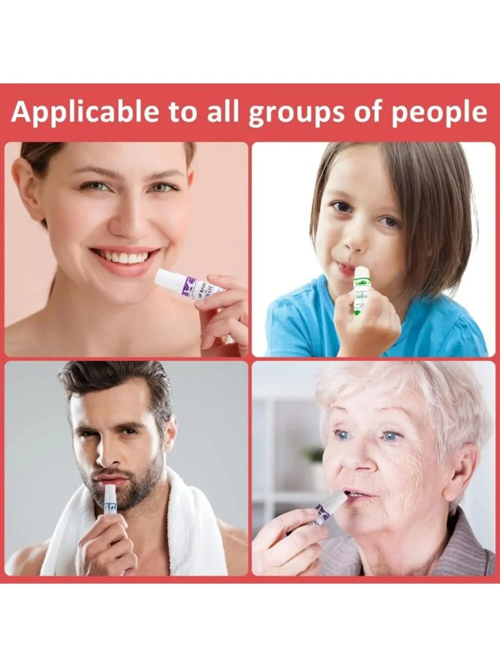 128 Pack Lip Balm Bulk - 16 Flavor Variety, Moisturizing & Hydrating Balm